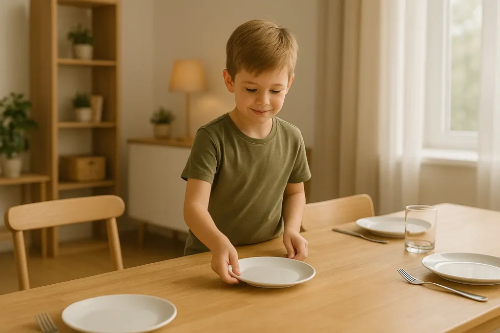 giving kids age-appropriate responsibilities